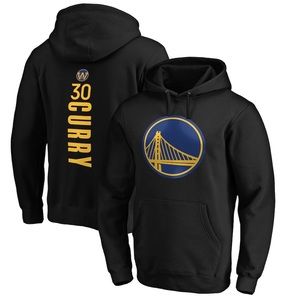 Stephen Curry Golden State Warriors Fanatics Branded Pullover Hoodie - Black